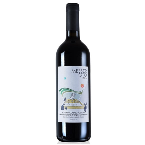 Aglianico del Vulture DOC "Messer Oto" - Cantina Madonna delle Grazie