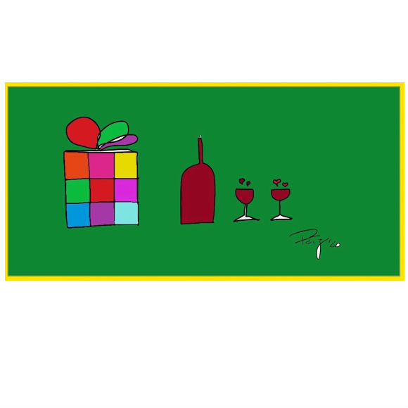 Auguri di buon Natale con il buono Regalo di Si-wine