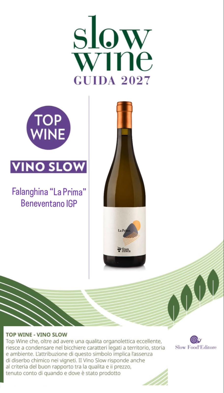Falanghina Campania IGT "La Prima" 2024 - Cantina Francesca 