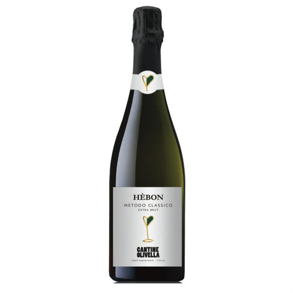Spumante Metodo Classico Extra Brut " Hèbon" - Cantine Olivella