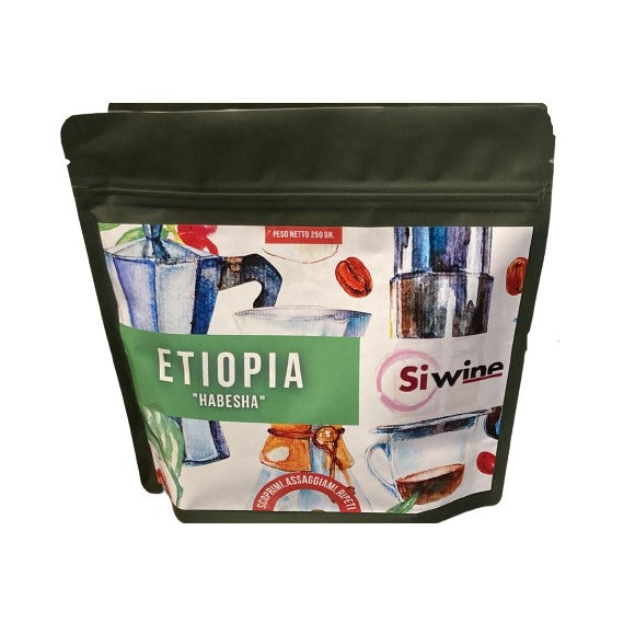 Caffè monorigine Etiopia "Habesha" gr. 250 in grani